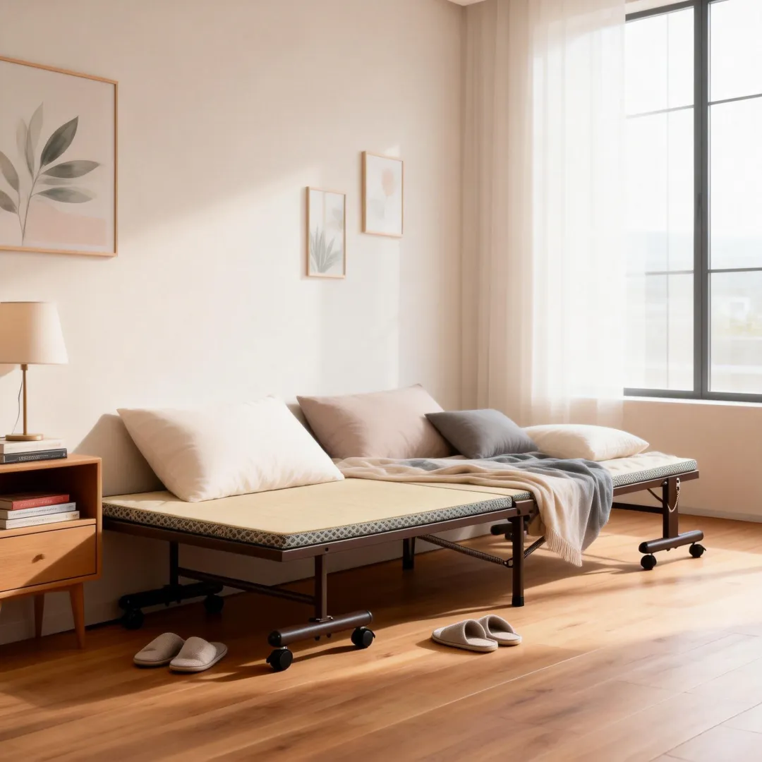 Nanyang Shangpin | NY-30-26 Tatami Folding Bed with Grass Mat
